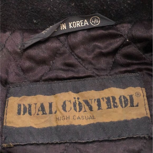 Dual Control Mens Large Black Ski Skiing All Over Print Button Up Jacket Vintage - Picture 7 of 9